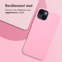 imoshion Coque Couleur Apple iPhone 13 - Bubblegum Pink