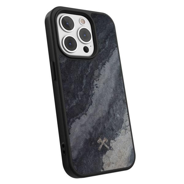Woodcessories Coque Bumper MagSafe Apple iPhone 15 Pro Max - Camo Gray Black