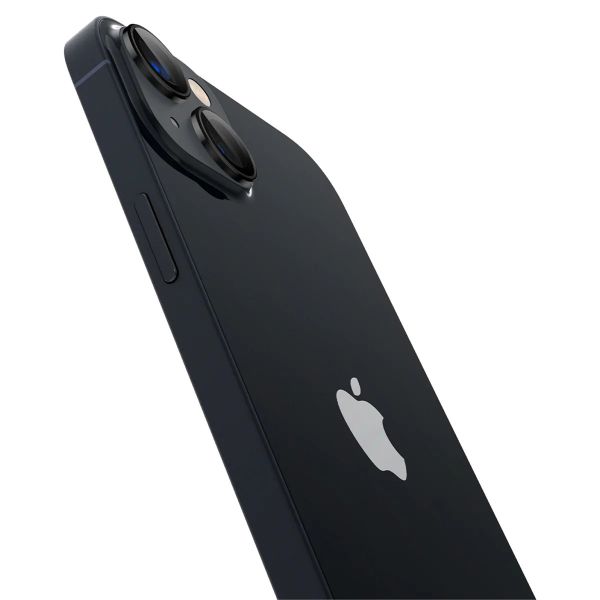 Spigen GLAStR EZ Fit Optik Protection d'objectif de caméra (pack de 2) Apple iPhone 14 / 14 Plus - Noir