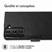 imoshion Étui de télephone portefeuille Samsung Galaxy S21 - Noir