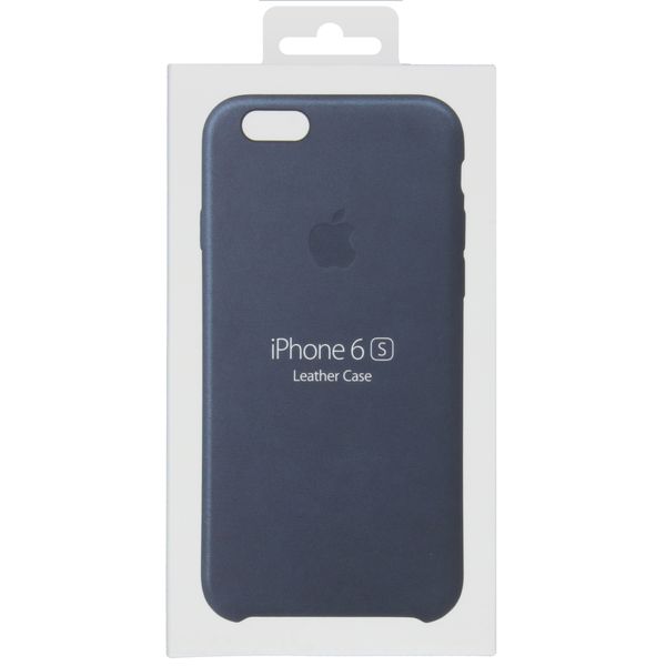 Apple Coque Leather iPhone 6 / 6s - Midnight Blue