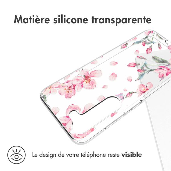 imoshion Coque Design Samsung Galaxy S23 Plus - Blossom Watercolor