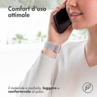 imoshion Bracelet en nylon élastique  - Connexion universelle 18 mm - Gris clair