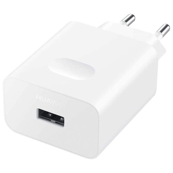 Huawei Adaptateur secteur original - Chargeur avec câble USB-C - Port USB - 22,5 W - Blanc