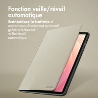 Accezz Coque tablette Classic Samsung Galaxy Tab S11 Ultra - Greige