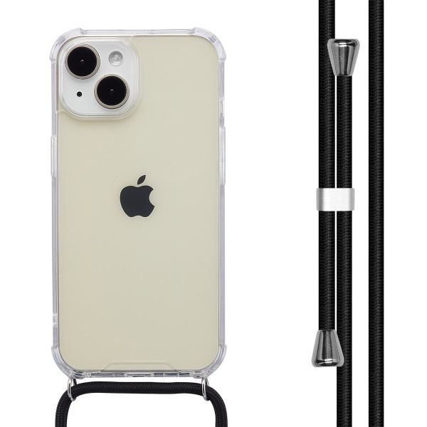 imoshion Coque avec dragonne Apple iPhone 15 - Noir