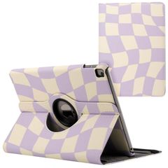 imoshion Coque tablette Design rotatif à 360° Apple iPad 9 (2021) 10.2 pouces / iPad 8 (2020) 10.2 pouces / iPad 7 (2019) 10.2 pouces - Dancing Cubes