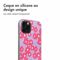 imoshion Coque design pour iPhone 12 (Pro) - Dusty Rose Blossoms