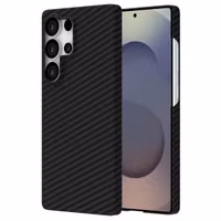 Accezz Coque Kevlar MagSafe Samsung Galaxy S25 Ultra - Noir