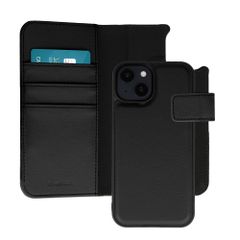 imoshion Étui portefeuille luxe 2-en-1 amovible Apple iPhone 14 - Noir