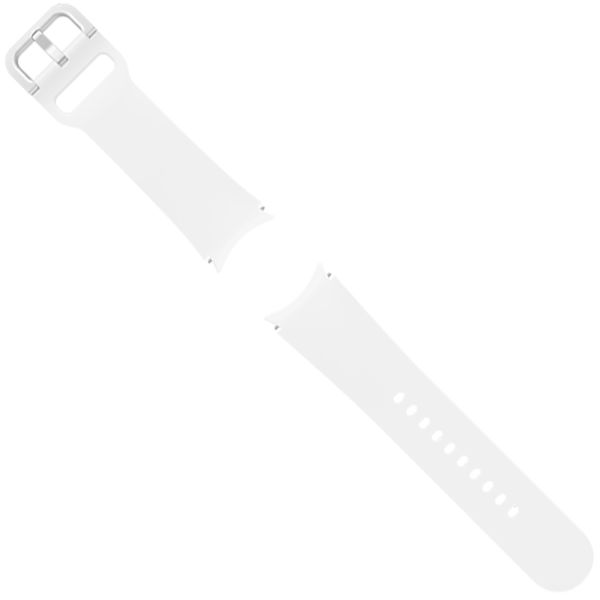 Samsung Bracelet Original Sport Samsung Galaxy Watch 4 / 5 / 6 / 7 - 20 mm - S/M - White