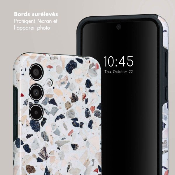 Selencia Coque arrière Vivid Samsung Galaxy A35 - Chic Terazzo