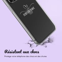 Coque personnalisée avec un cœur élégant iPhone 11 - Transparent