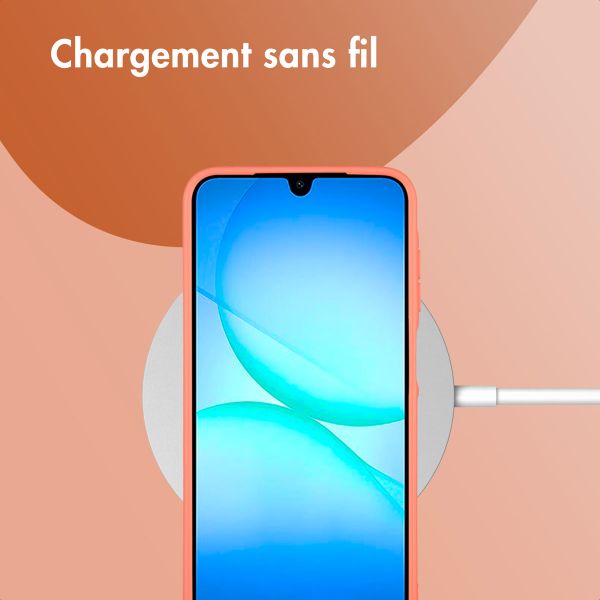 imoshion Coque Couleur Samsung Galaxy A17 - Apricot Crush Orange