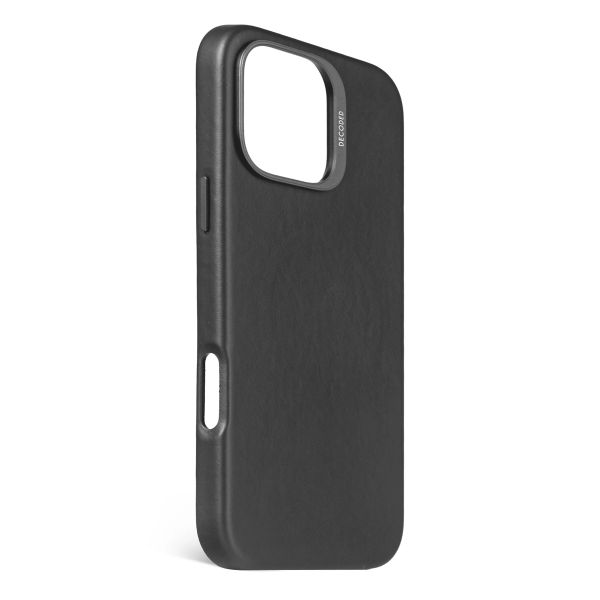 Decoded Coque en cuir MagSafe Apple iPhone 16 Pro Max - Noir