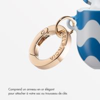 Selencia Coque Vivid Apple AirPods Pro 2 - Wave Vibes Classic Blue