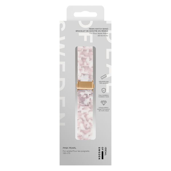 iDeal of Sweden Bracelet montre édition limitée Apple Watch Series 1 - 11 / SE / Ultra (44/45/46/49 mm) - Pink Pearl