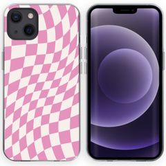 imoshion Coque Design Apple iPhone 13 - Retro Pink Check