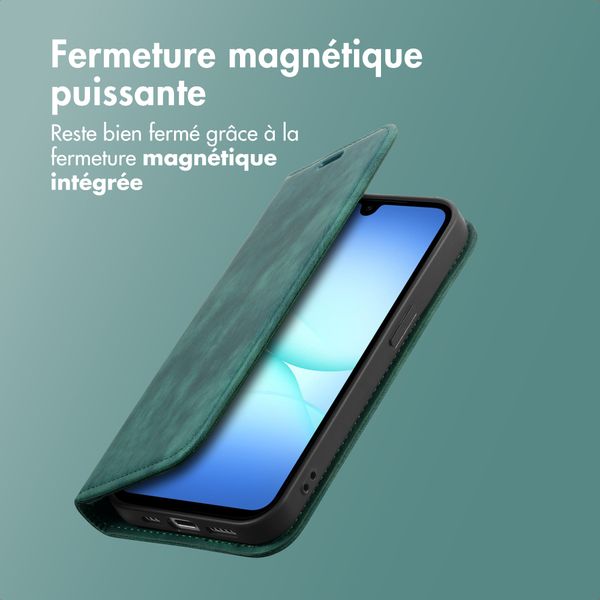 imoshion Étui de téléphone portefeuille Slim Samsung Galaxy A17 (5G) - Vert