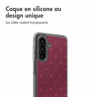 imoshion Coque Design Samsung Galaxy A26 - Crush Check Coral Dust