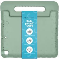 imoshion Coque kidsproof avec poignée Apple iPad 9 (2021) 10.2 pouces / iPad 8 (2020) 10.2 pouces / iPad 7 (2019) 10.2 pouces - Olive Green