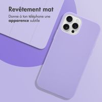 imoshion Coque Couleur Apple iPhone 12 (Pro) - Tropical Violet