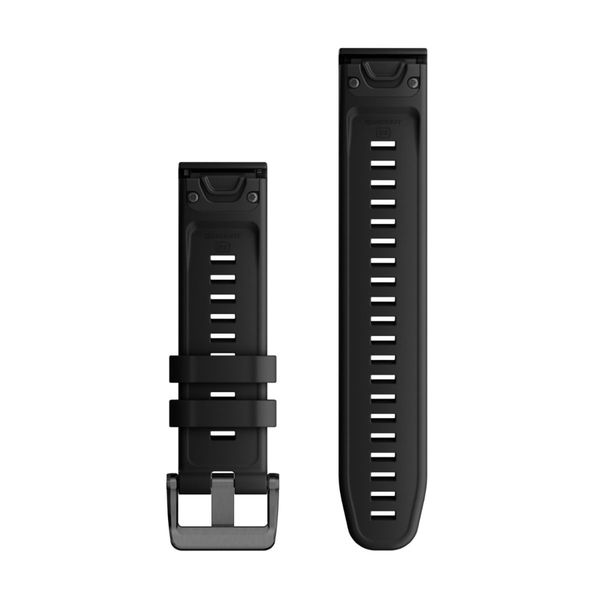 Garmin Bracelet QuickFit® en silicone  - Connexion Garmin 22 mm - Noir