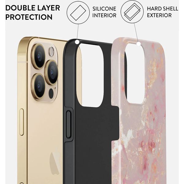 Burga Coque arrière Tough iPhone 13 Pro Max - Golden Coral