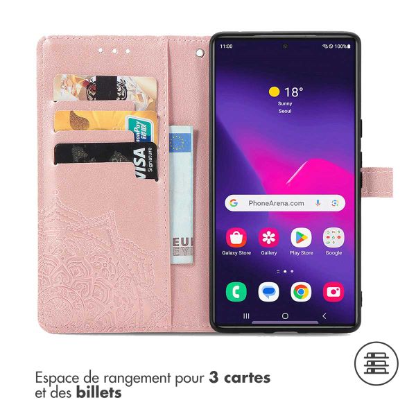 imoshion Etui de télephone Mandala Samsung Galaxy S25 Ultra - Rose Doré