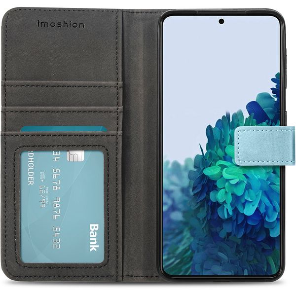 imoshion Étui de télephone portefeuille Samsung Galaxy S21 - Bleu clair