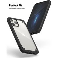 Ringke Coque Fusion X iPhone 12 Pro Max - Noir