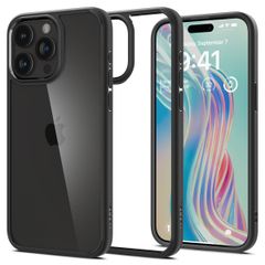 Spigen Coque Ultra Hybrid Apple iPhone 15 Pro Max - Matte Black