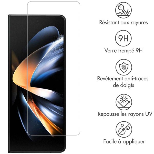 Selencia Protection d'écran en verre trempé Samsung Galaxy Z Fold 4