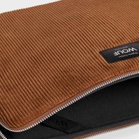 Wouf Corduroy Pochette ordinateur 13-14 pouces - Caramel