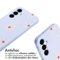 imoshion Coque design en silicone avec cordon Samsung Galaxy A16 - Lila Flower Distance