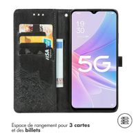 imoshion Etui de télephone Mandala Oppo A58 - Noir