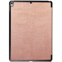 imoshion Coque tablette Trifold Apple iPad Air 3 (2019) / Pro 10.5 (2017) - Rose Doré