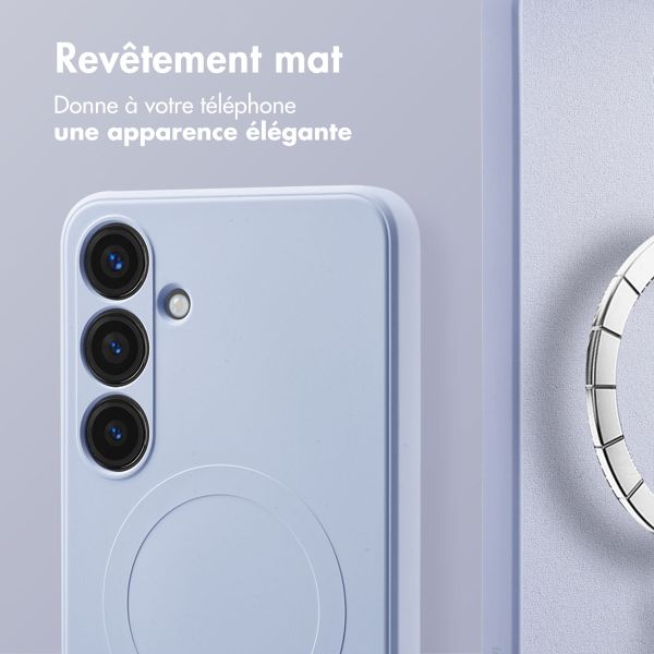 imoshion Coque Couleur avec MagSafe Samsung Galaxy S24 Plus - Lila