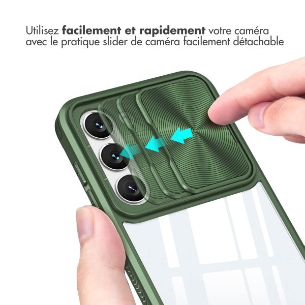 imoshion Coque arrière Camslider Samsung Galaxy S23 - Vert foncé