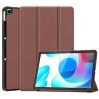 imoshion Coque tablette Trifold Realme Pad - Brun