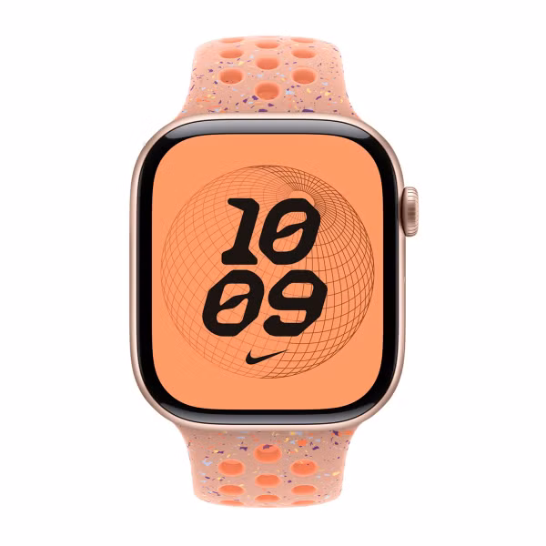 Apple Bracelet Nike Sport Apple Watch Series 1 t/m 11 / SE / Ultra (44/45/46/49 mm) - Taille M/L - Alpenglow Pink