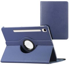 imoshion Coque tablette rotatif à 360° Samsung Galaxy Tab S9 11.0 pouces / Tab S9 FE 10.9 pouces - Bleu foncé