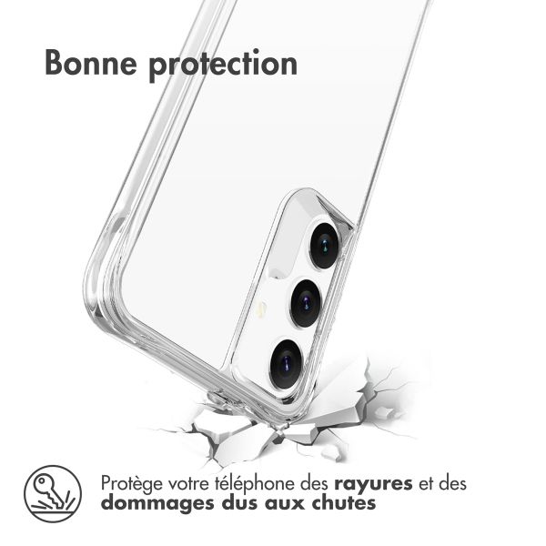 imoshion Coque Rugged Air Samsung Galaxy S25 Plus - Transparent