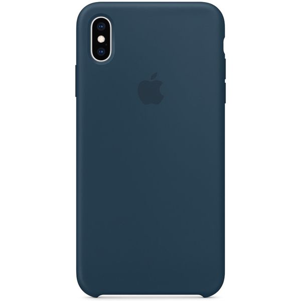 Apple Coque en silicone iPhone Xs Max - Pacific Green