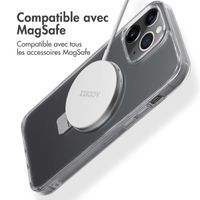 Accezz Coque Ring Stand avec MagSafe Apple iPhone 13 Pro Max - Transparent