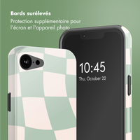 Selencia Coque arrière Vivid avec MagSafe Apple iPhone 16e - Groovy Sage Green