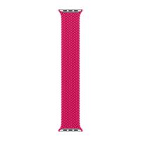 Apple Bracelet Solo tressé Apple Watch | 44/45/46/49 mm - Taille 4 - Raspberry