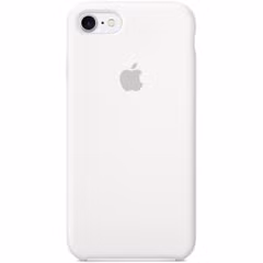 Apple Coque en silicone Apple iPhone SE (2022 / 2020) / 8 / 7 - Blanc