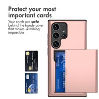 imoshion Coque arrière avec porte-cartes Samsung Galaxy S24 Ultra - Rose Doré