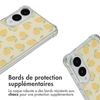 imoshion Coque Design avec cordon Samsung Galaxy S25 Edge - Citrus Dream
